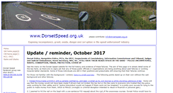 Desktop Screenshot of dorsetspeed.org.uk