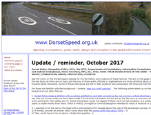 Tablet Screenshot of dorsetspeed.org.uk